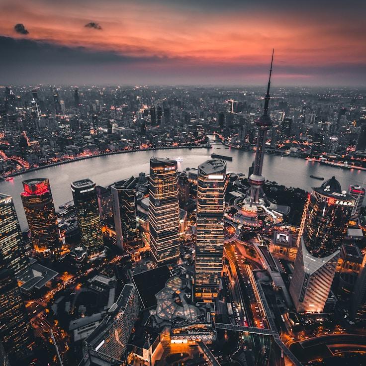 City skyline in Berlin, Germany